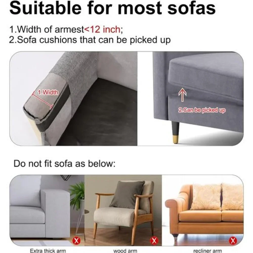 Cat Scratch Furniture Couch Protector with Natural Sisal for Protecting Couch